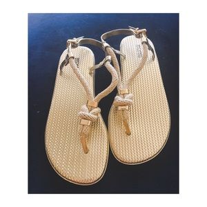 MICHAEL Michael Kors rope sandals Sz 8 NWOT